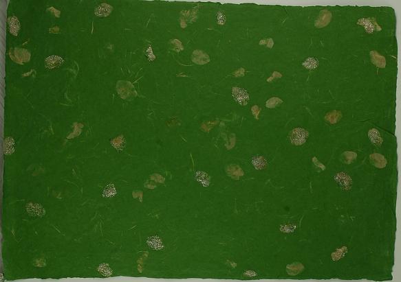 Indipaper - dark green pond with glitter (dark green pond with glitter)