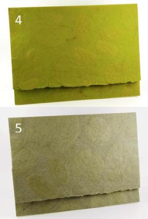 Indipaper - folder  for A4 heart leaf imprint (folder  for A4 heart leaf imprint)