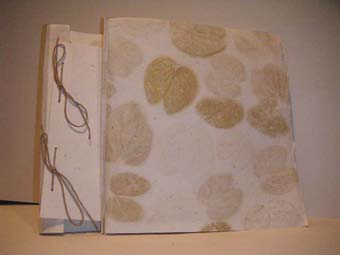 Indipaper - sketch book white heart leaf (sketch book white heart leaf)