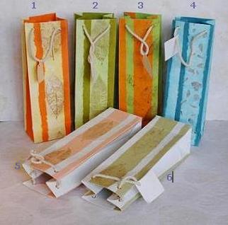 Indipaper - water/ wine bag gessato (water/ wine bag gessato)
